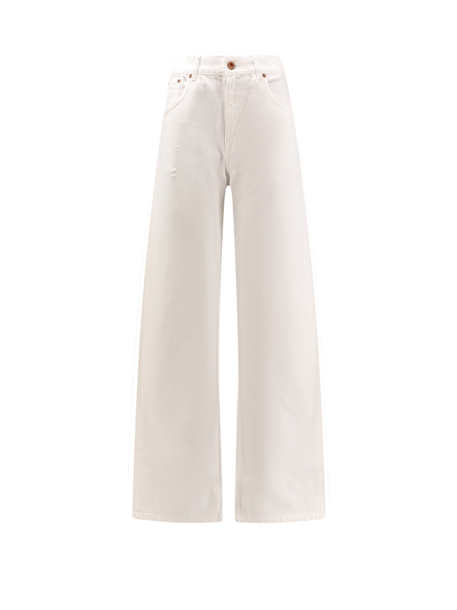 Aspesi Jeans White Cotone
