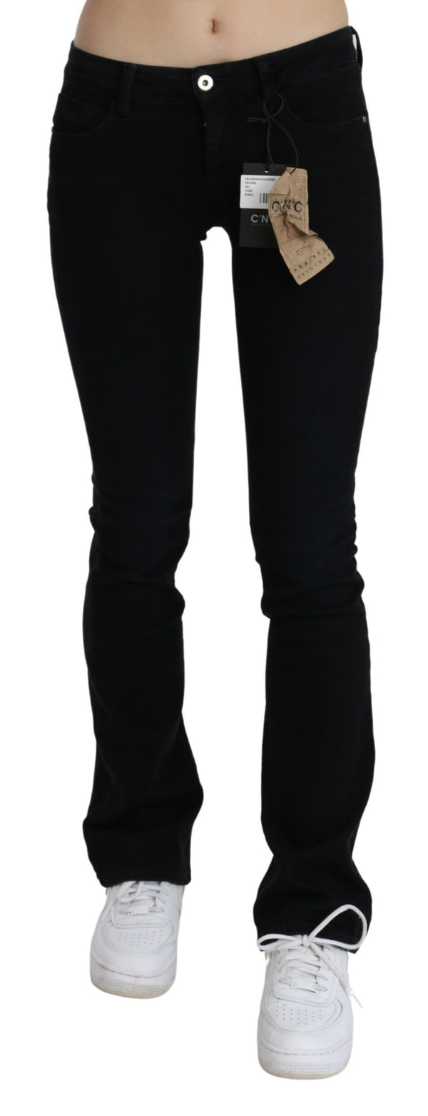 Costume National Cotton jeans in black