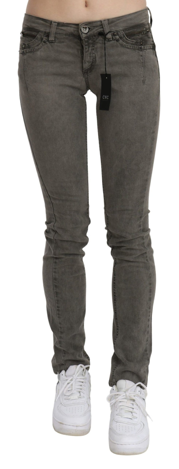 Costume National 100% Cotton jeans in gray