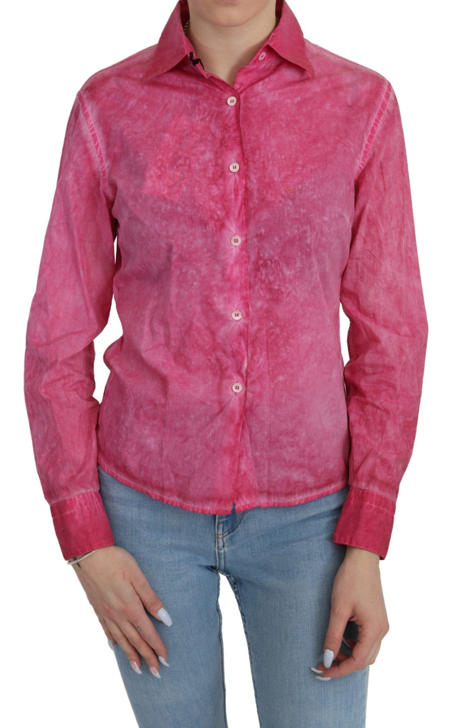 Ermanno Scervino 100% Cotton blouse in pink