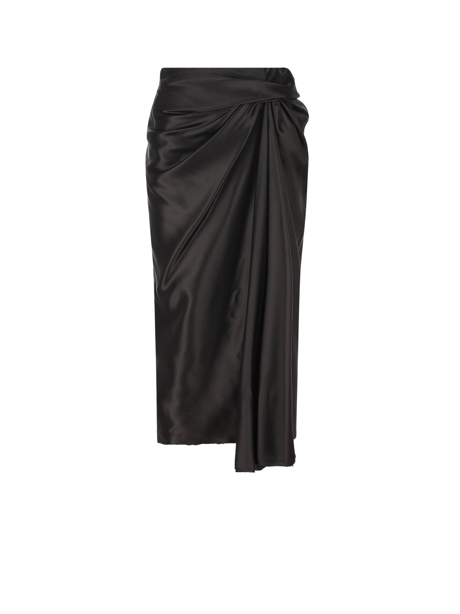 Balenciaga Skirts Black Cupro