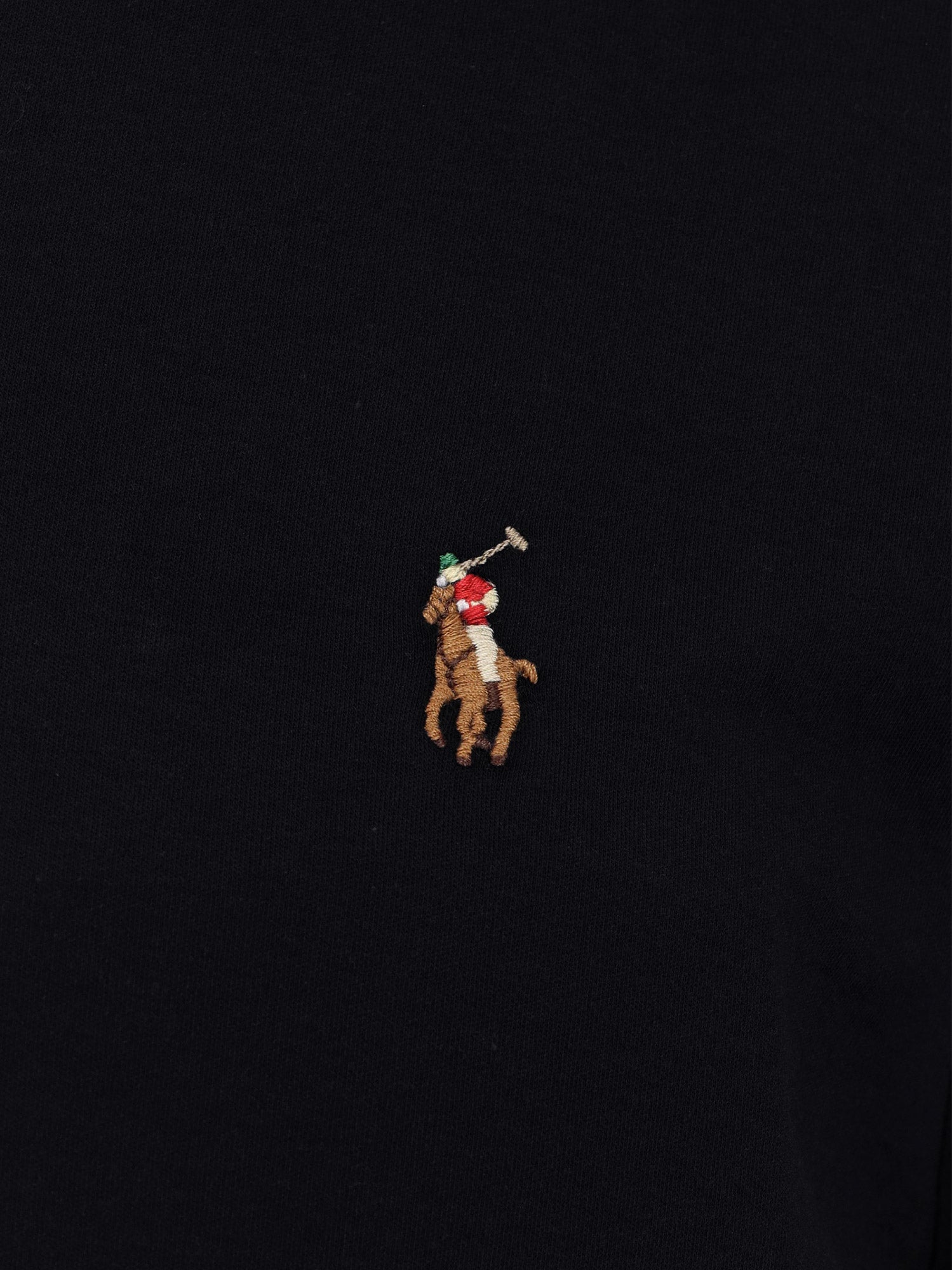 Polo Ralph Lauren T-shirts and Polos Black Cotone