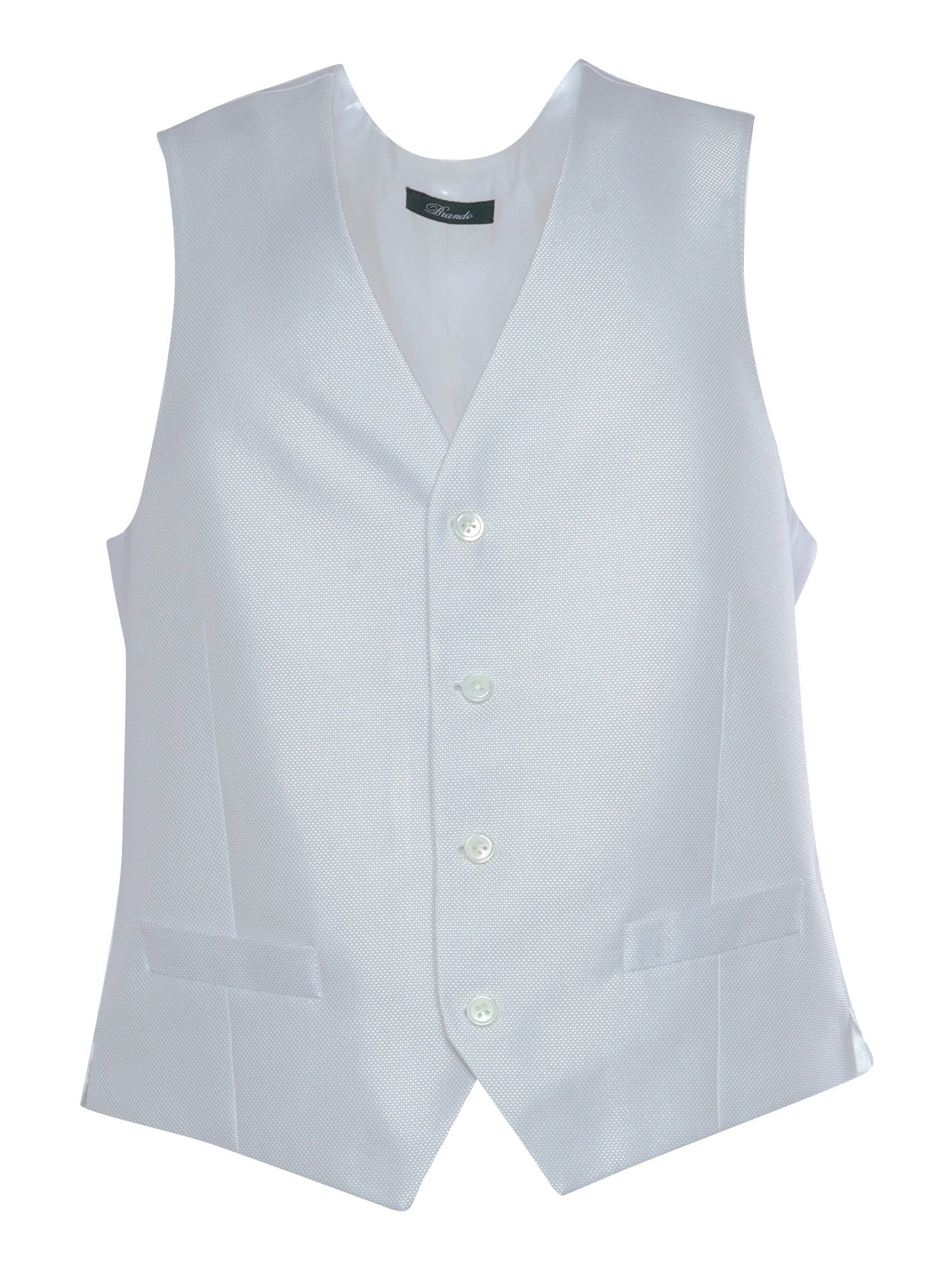 Light gray vest Grey Silk Polyester