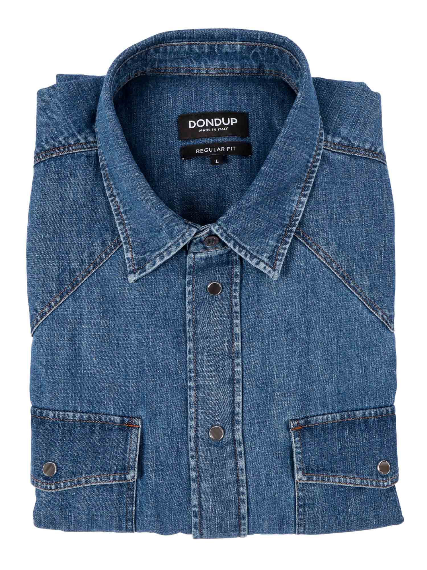 SHIRT Blue Cotton