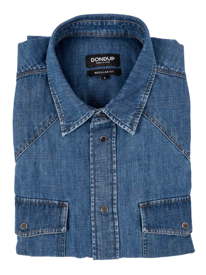 SHIRT Blue Cotton