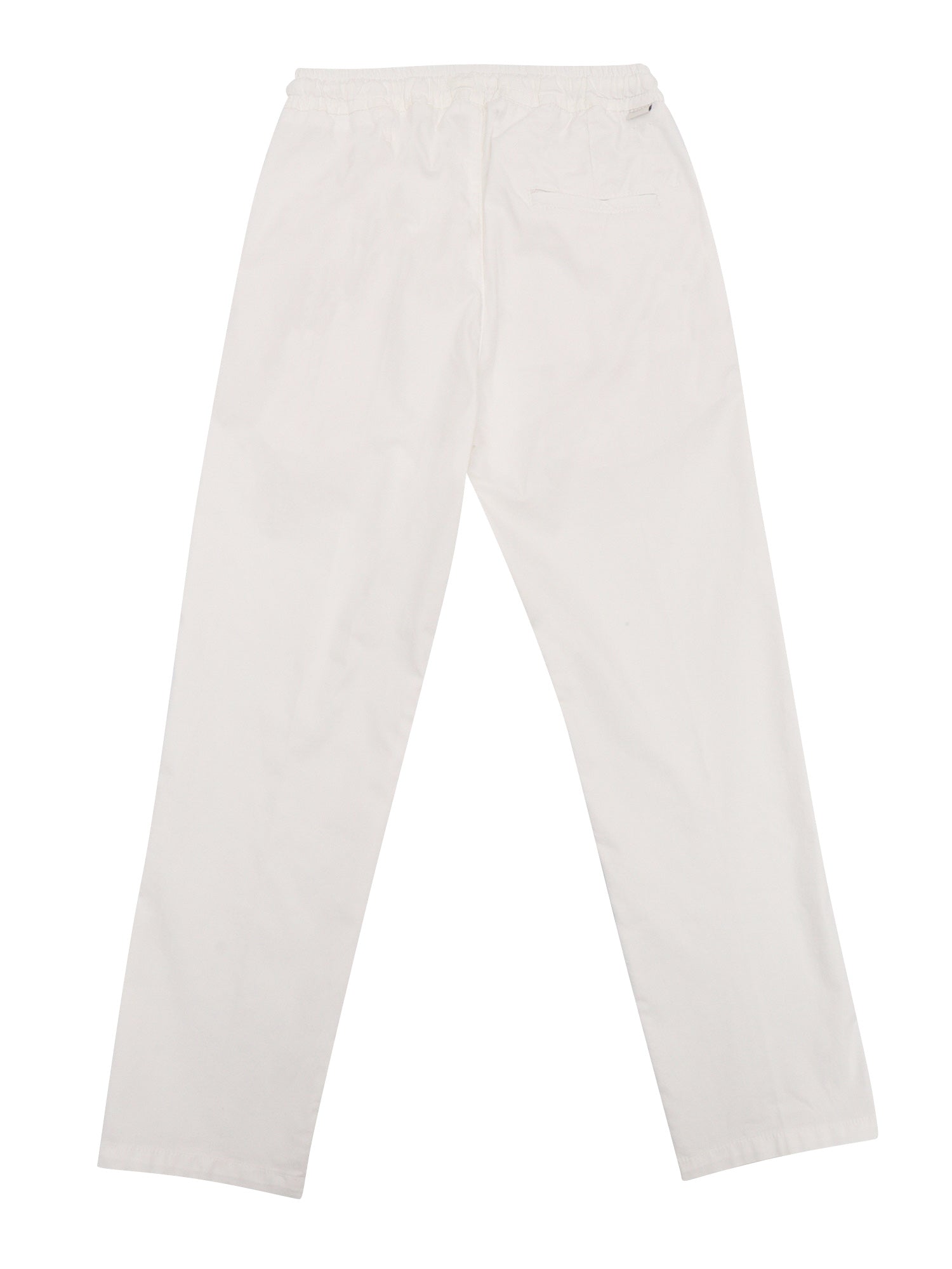 BOY PANTS White Cotton Elastane