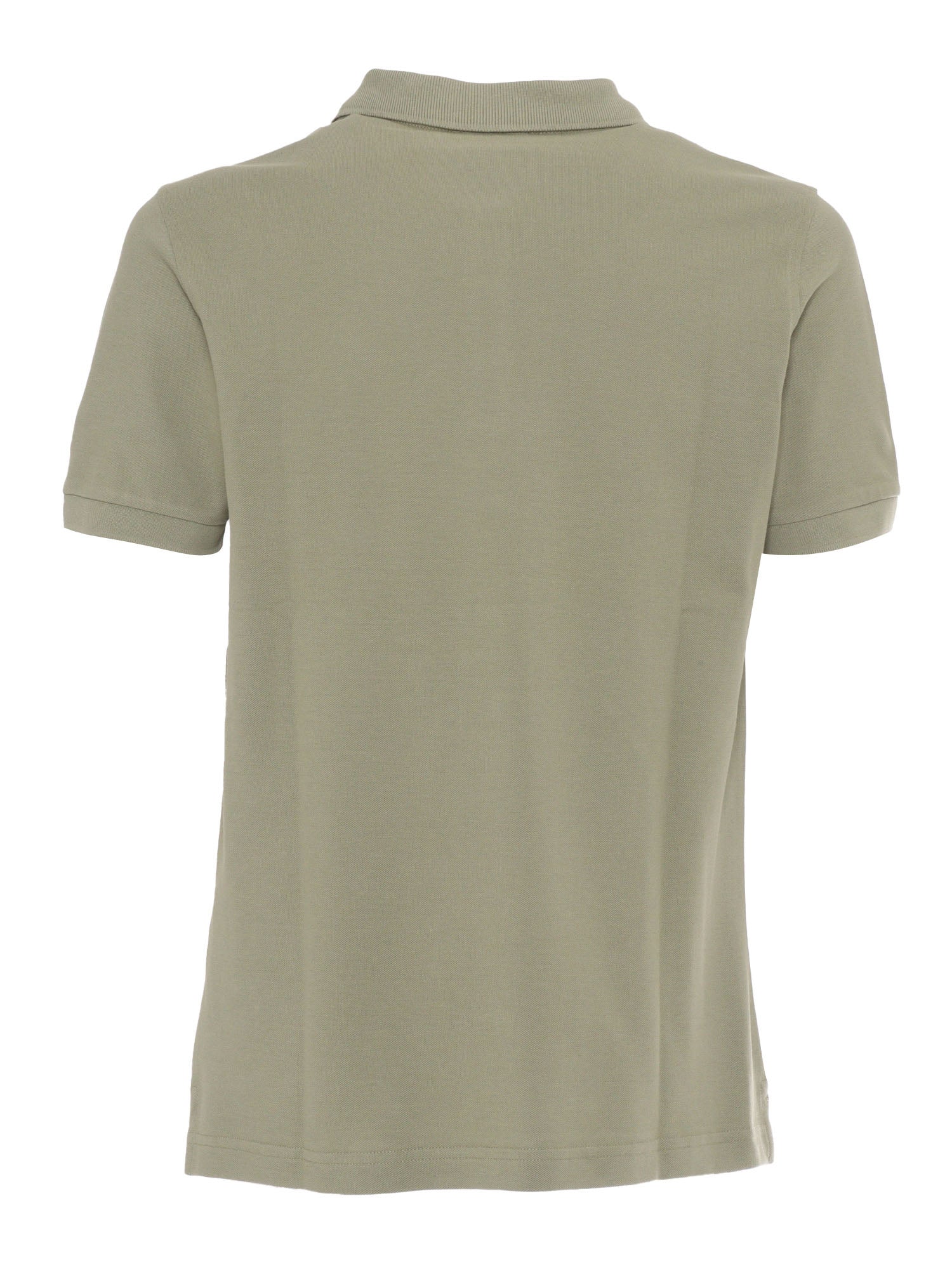 PIQUET STRETCH POLO Green Cotton Elastane Shirt