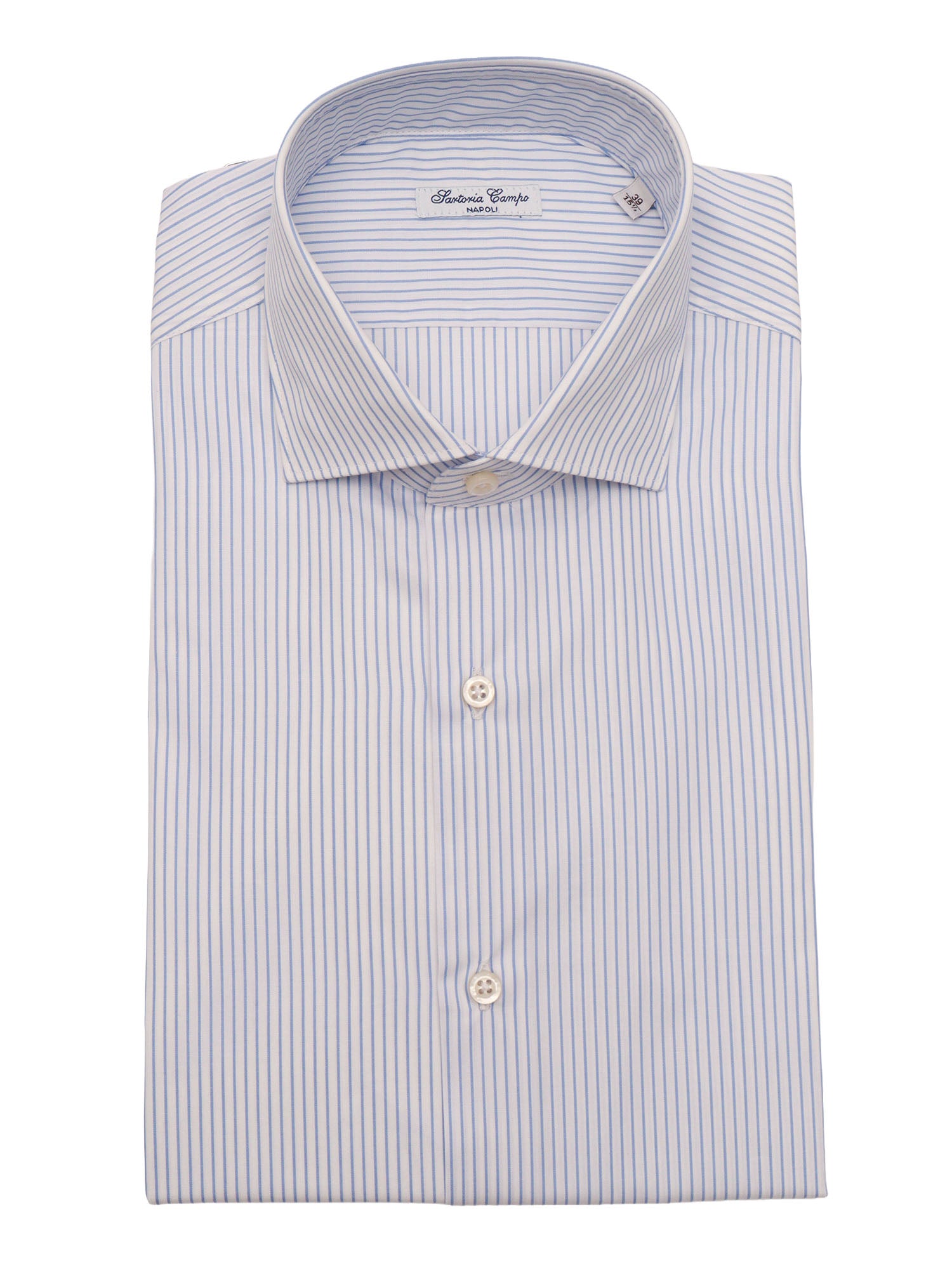 Mens Shirt Light Blue Cotton