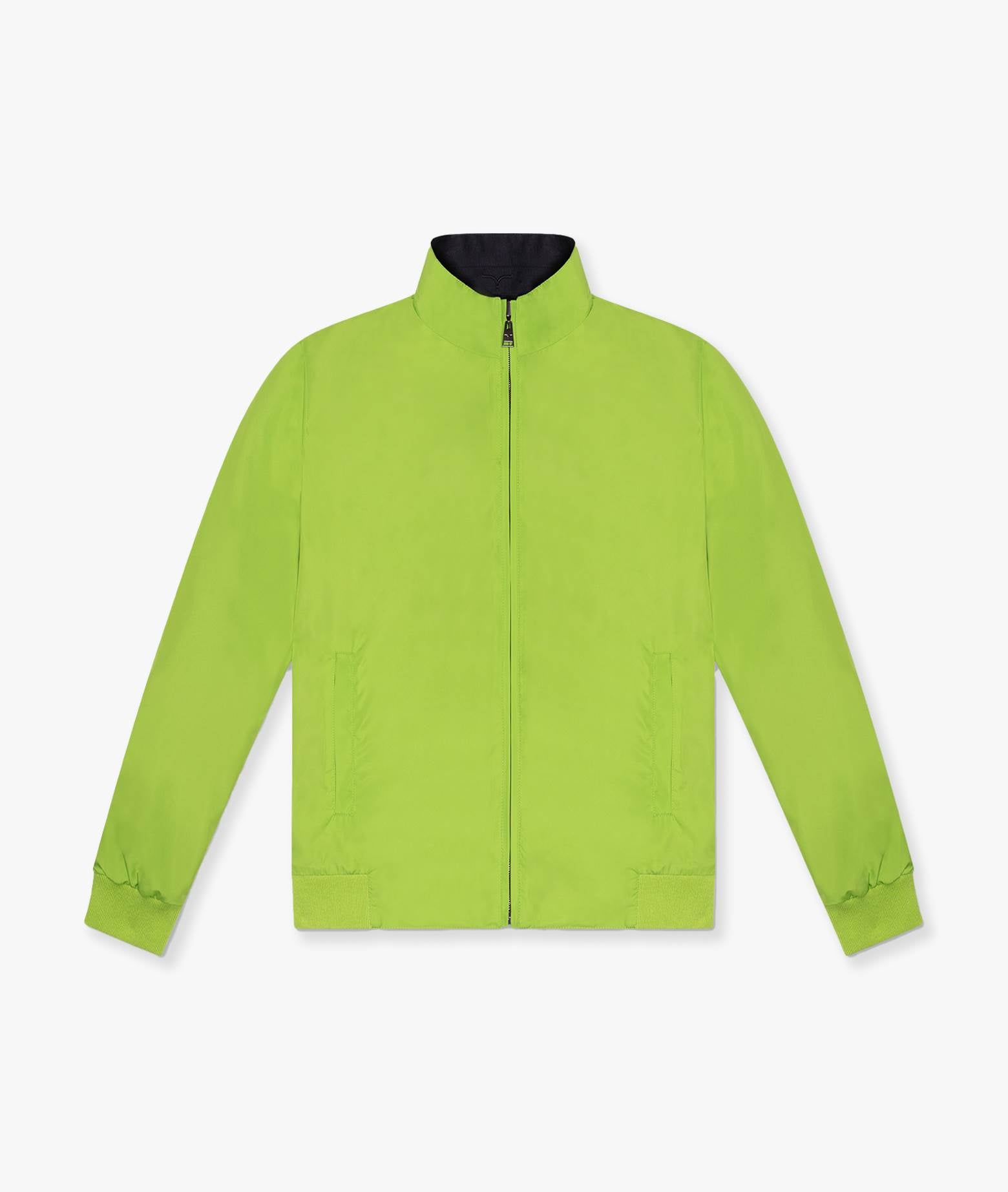 Linen Jacket Leeward Midnightblue Sportwear Blouson