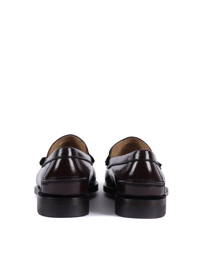 Classic Will Loafers Brown Leather Sole Rubber Loafer
