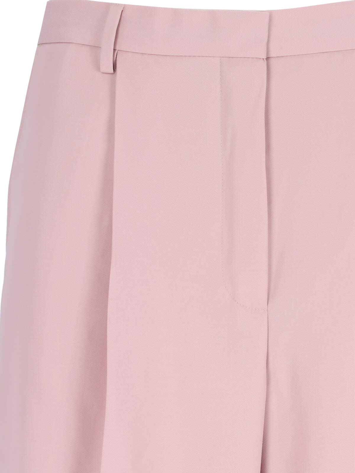 Dries Van Noten Trousers Pink Wool