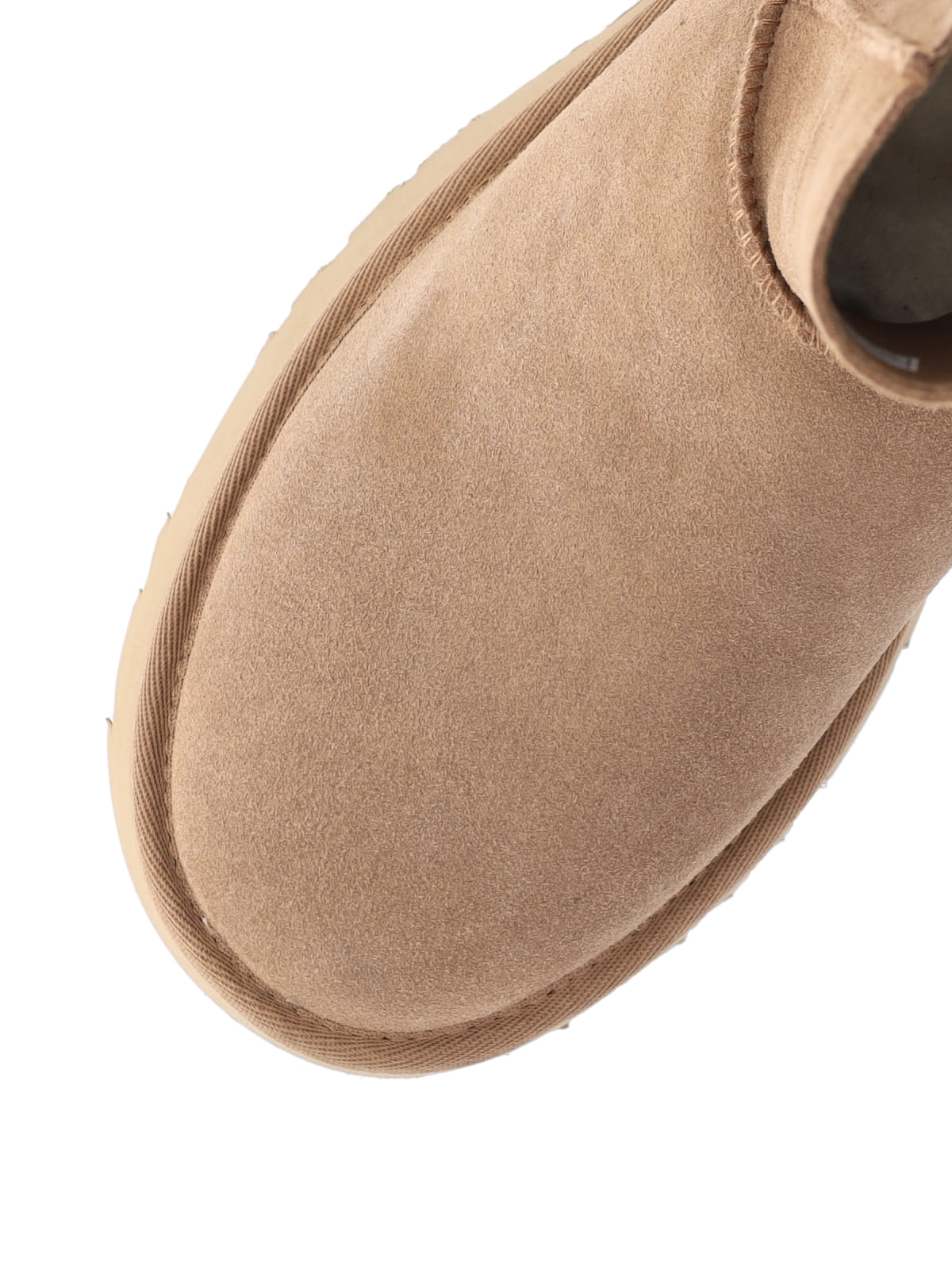 Ugg Boots Beige Upper Material: Leather