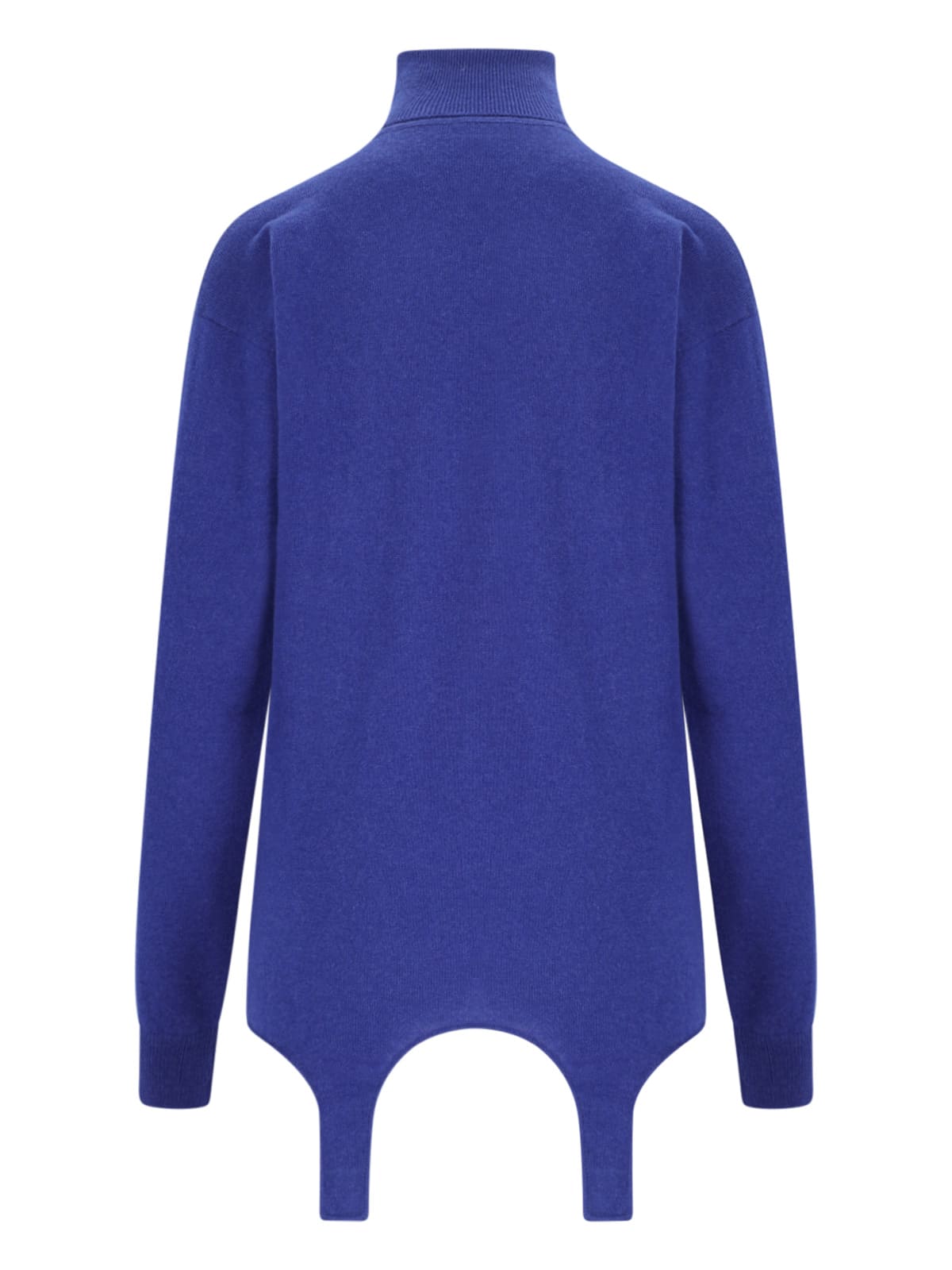 Saint Laurent Sweaters Blue Fabric 1: Cashmere