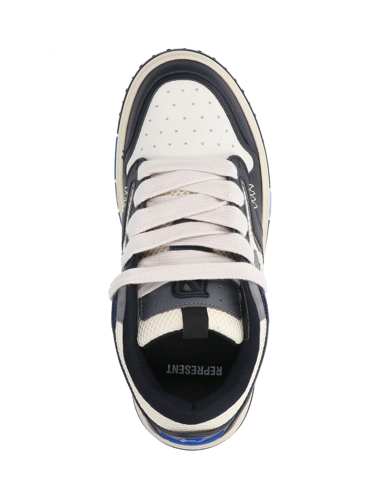 Represent Sneakers Black Leather