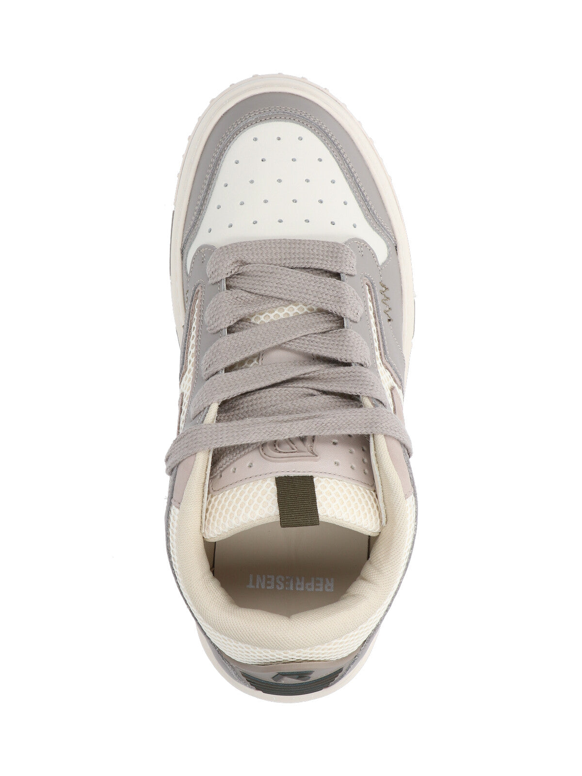Represent Sneakers Grey Leather