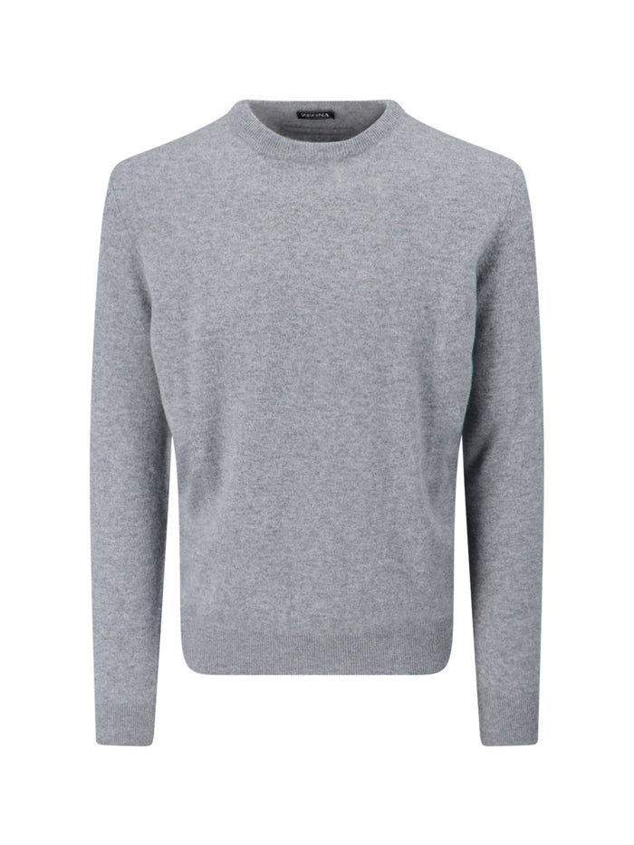 ZEGNA Sweaters Grey Cashmere
