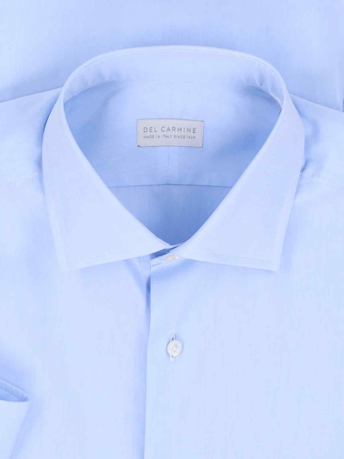 LABORATORIO DEL CARMINE Shirts Blue Cotton