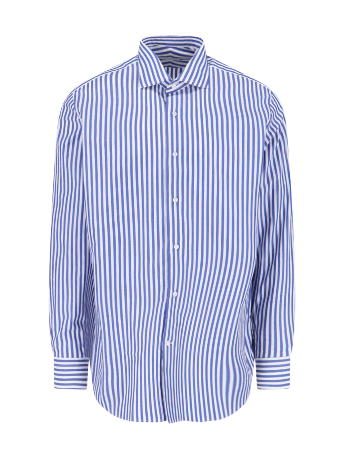 LABORATORIO DEL CARMINE Shirts Blue Cotton