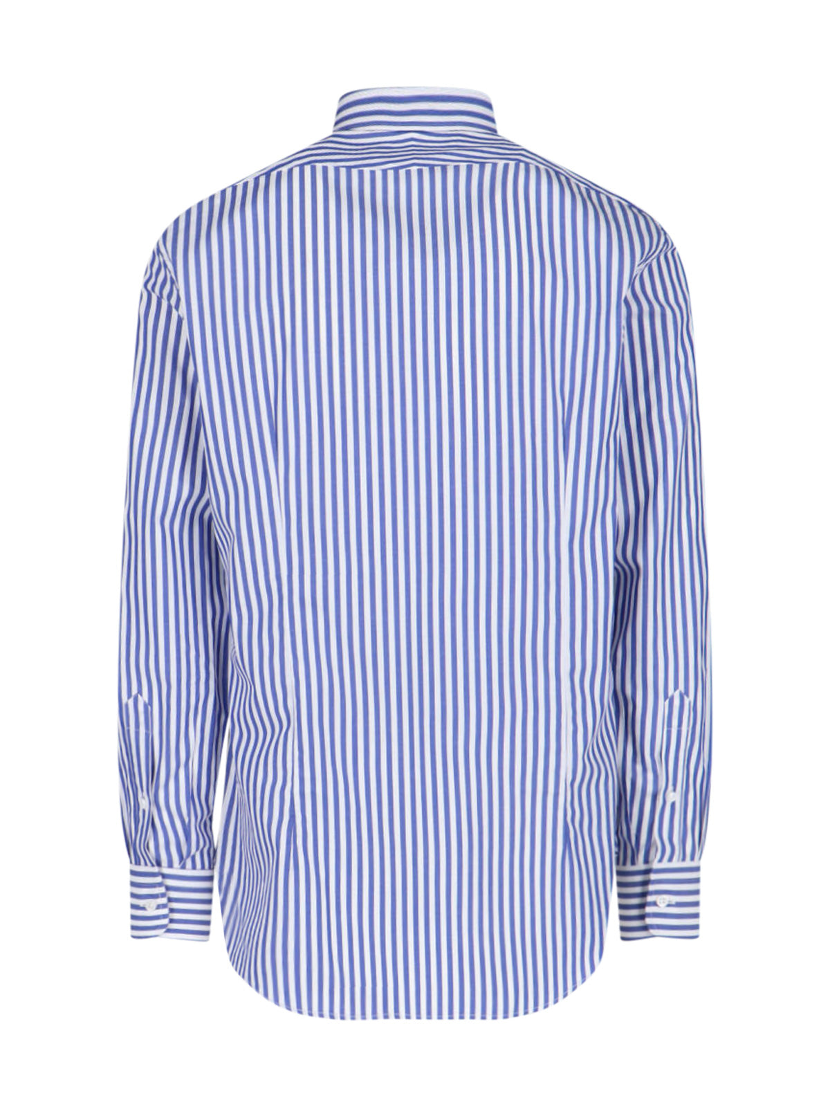 LABORATORIO DEL CARMINE Shirts Blue Cotton
