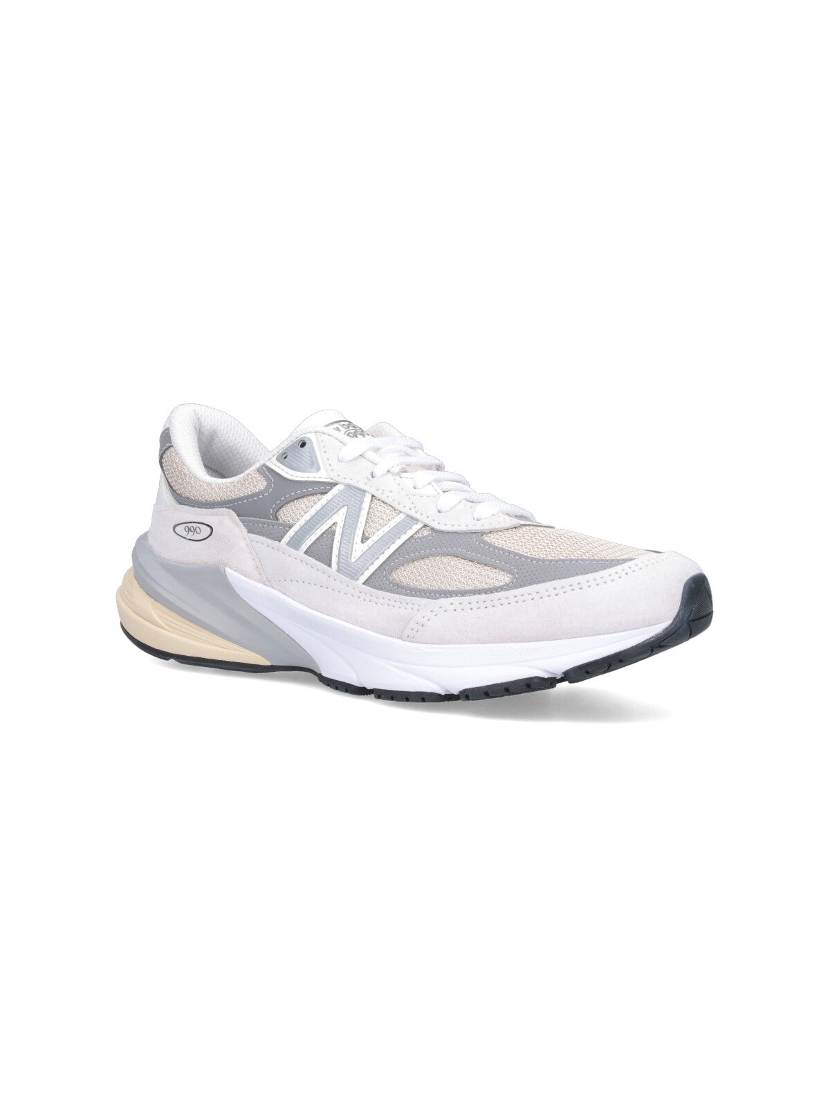 New Balance Sneakers White Pigskin