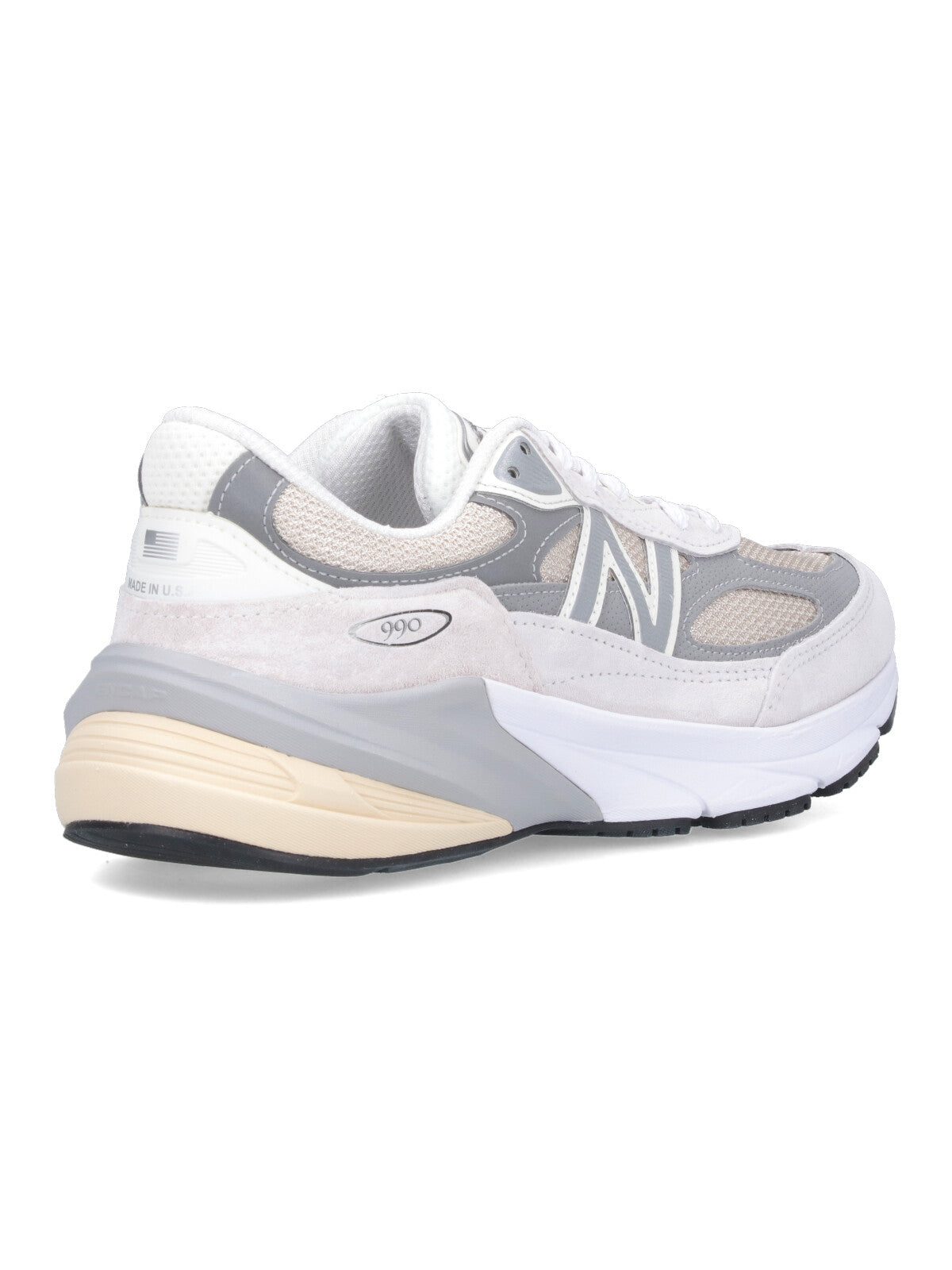 New Balance Sneakers White Pigskin