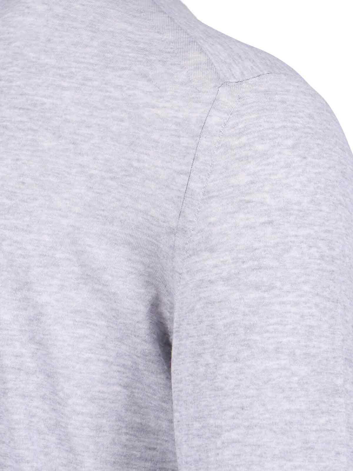 Zegna Sweaters Grey Wool
