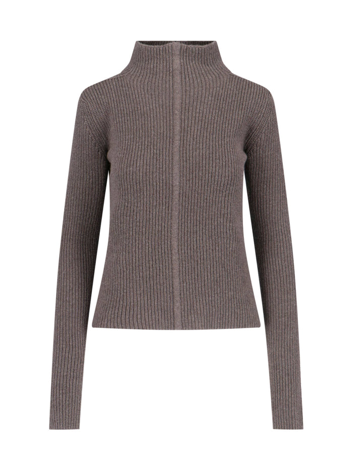 Rick Owens Sweaters Brown Cashmere