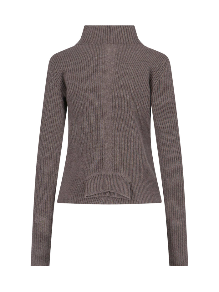 Rick Owens Sweaters Brown Cashmere