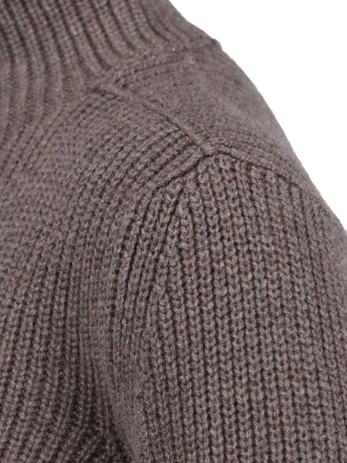 Rick Owens Sweaters Brown Cashmere