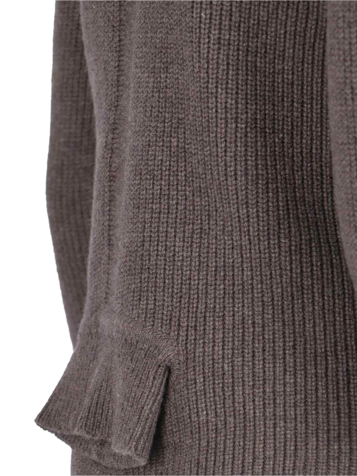 Rick Owens Sweaters Brown Cashmere