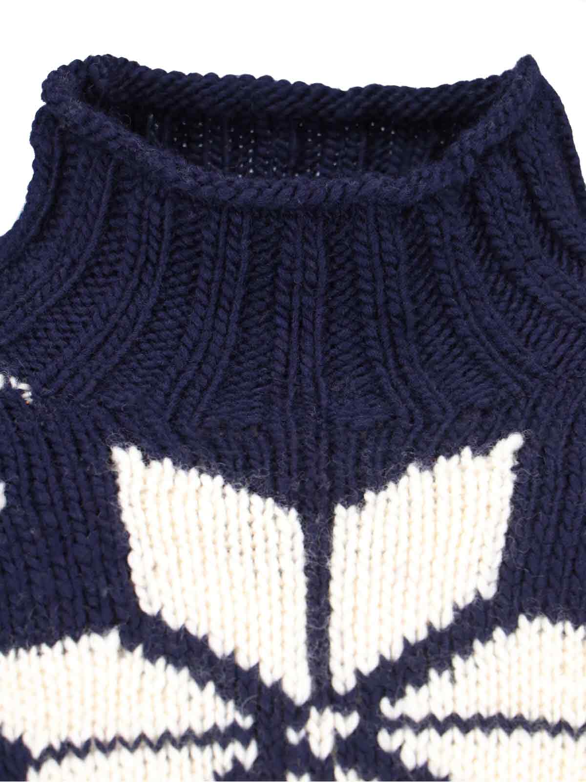 Polo Ralph Lauren Sweaters Blue Wool