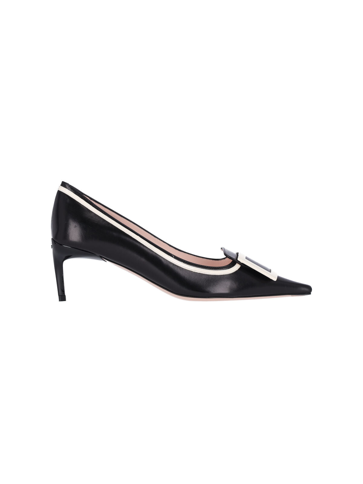 Roger Vivier With Heel Black Calfskin