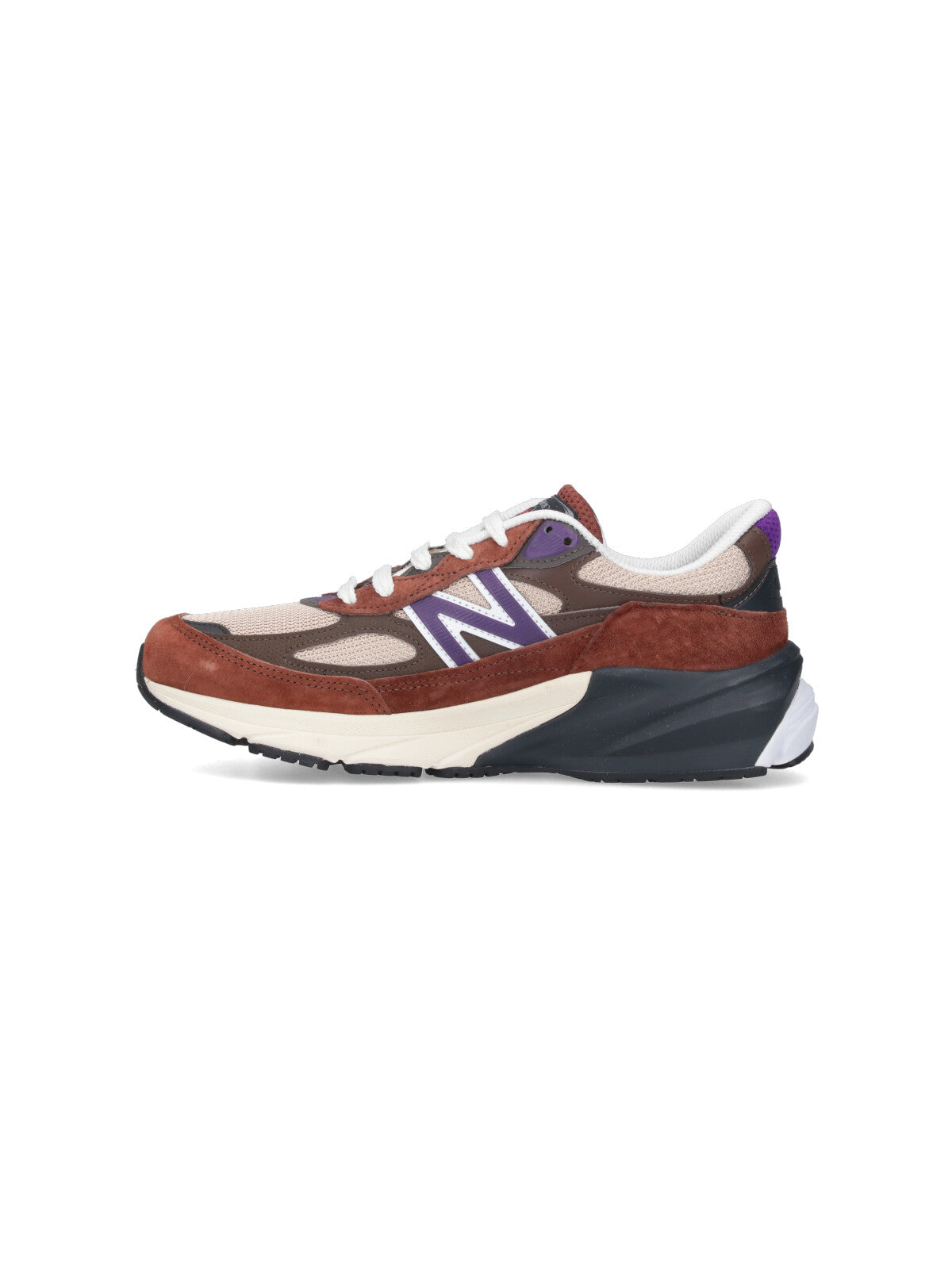 New Balance Sneakers Brown Pigskin