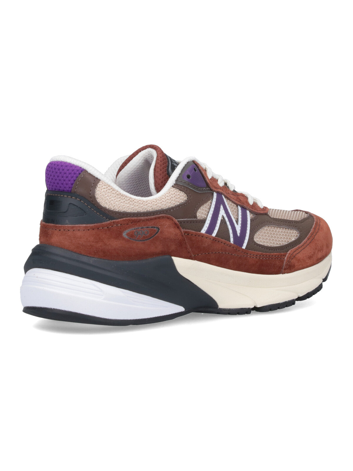 New Balance Sneakers Brown Pigskin