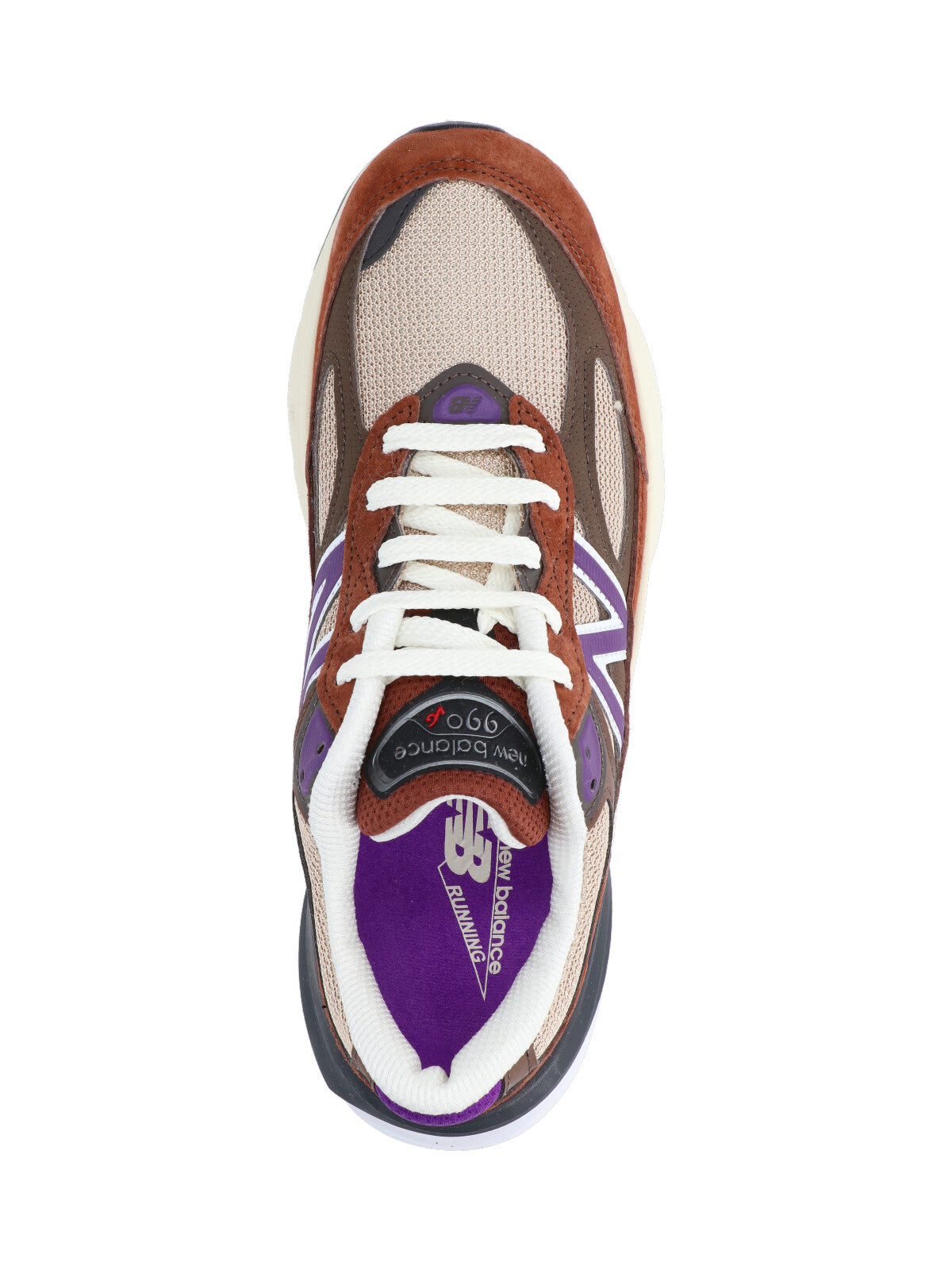 New Balance Sneakers Brown Pigskin