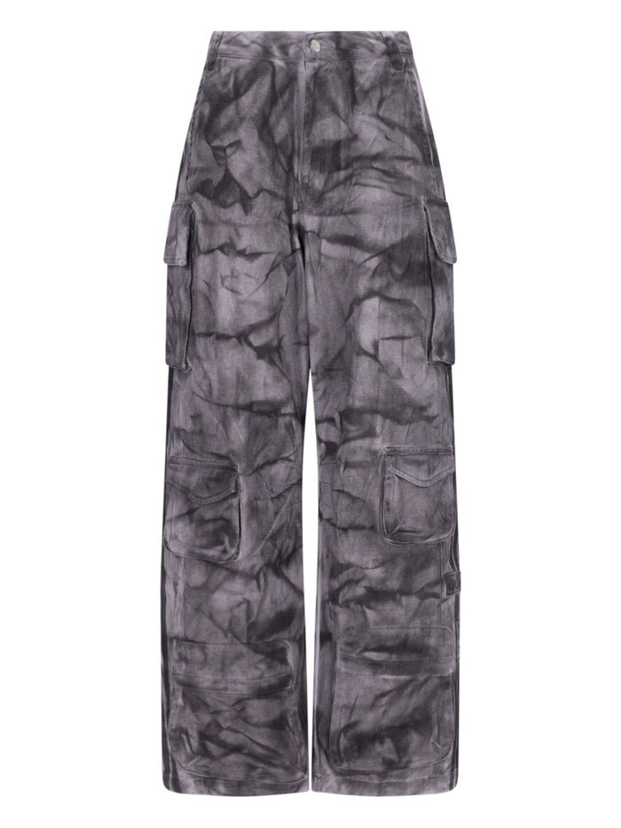 Adidas Trousers Grey Cotton