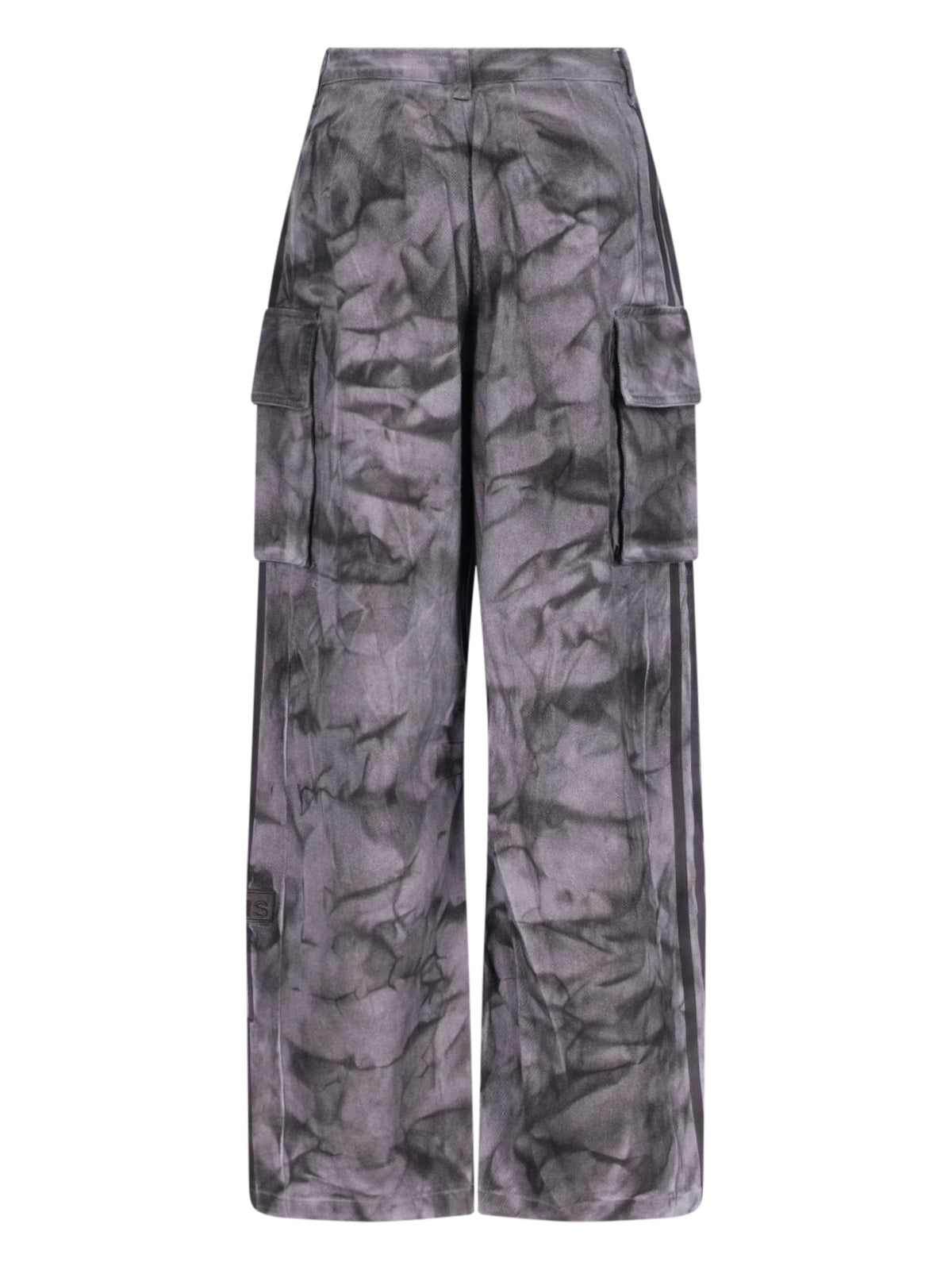 Adidas Trousers Grey Cotton