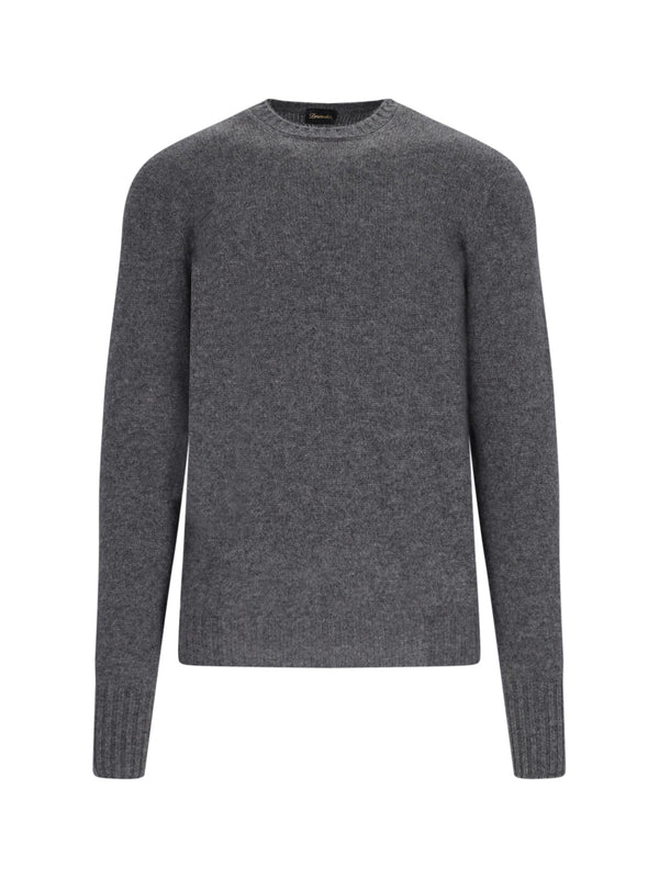 Drumohr 100% Cashmere sweater in gray