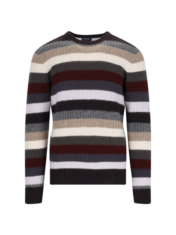 Drumohr 100% Lambswool sweater in multicolor