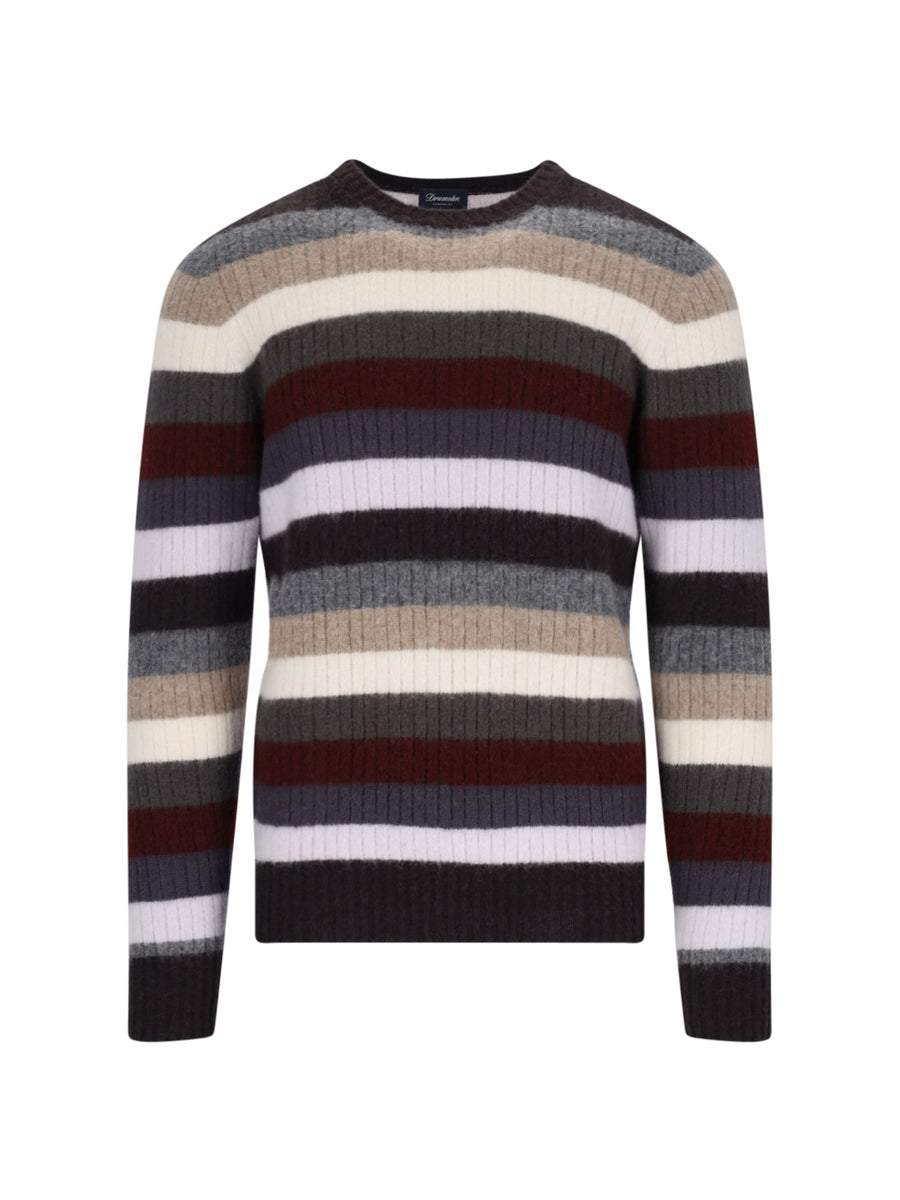 Drumohr 100% Lambswool sweater in multicolor