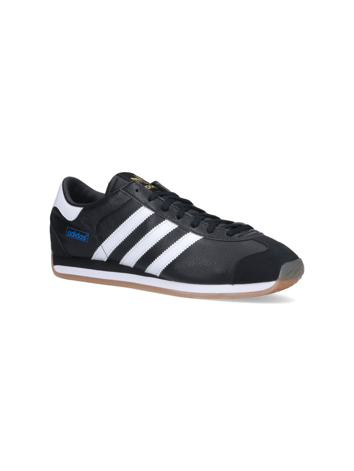 Adidas Sneakers Black Goatskin