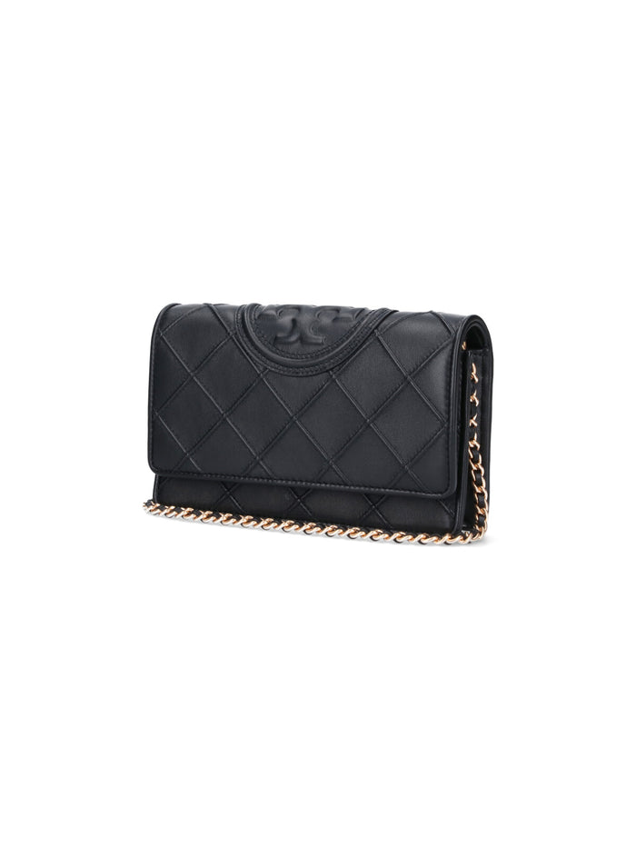 Tory Burch Wallets Black Body: Lamb Leather