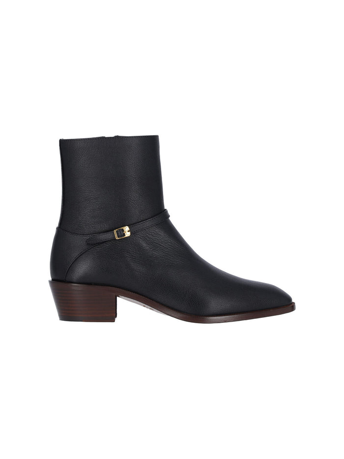Valentino Garavani Boots Black Upper: Goat Skin
