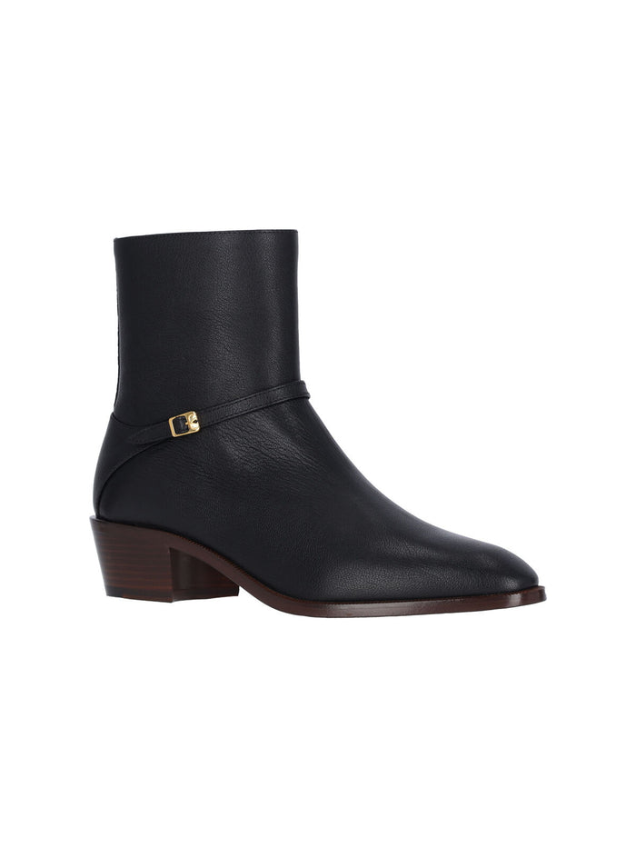 Valentino Garavani Boots Black Upper: Goat Skin