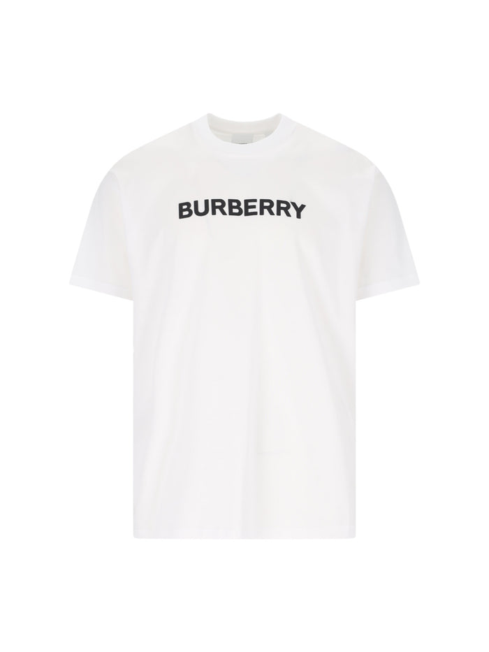 Burberry T-Shirts And Polos White Cotton