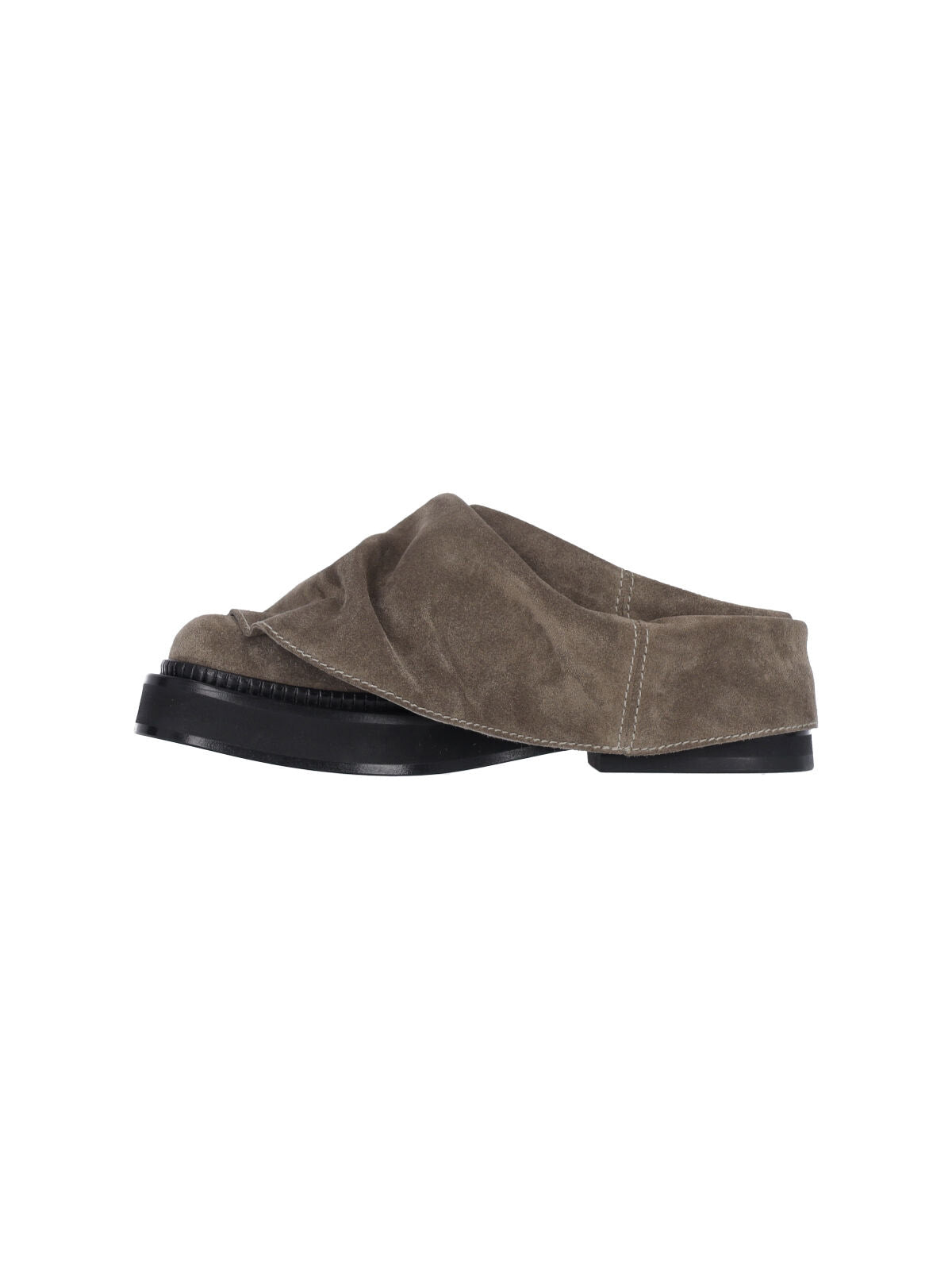 The Attico Sandals Beige Main Leather: Suede