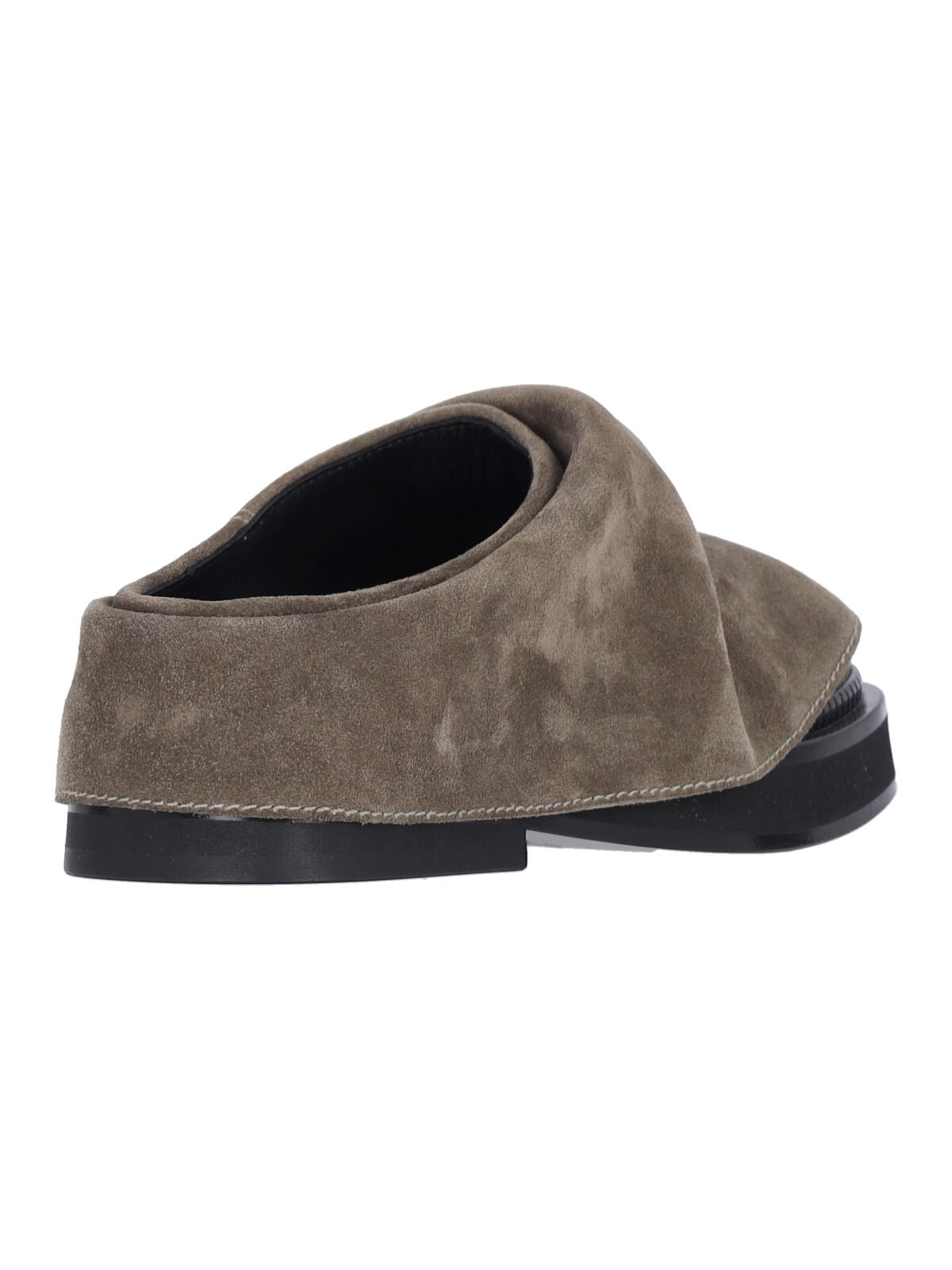 The Attico Sandals Beige Main Leather: Suede