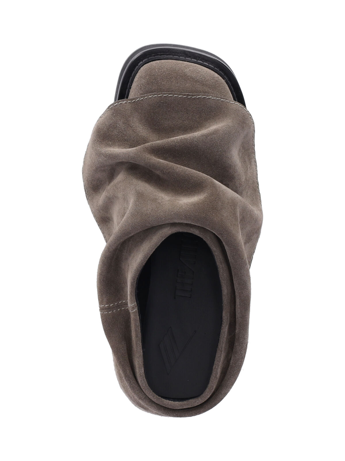 The Attico Sandals Beige Main Leather: Suede