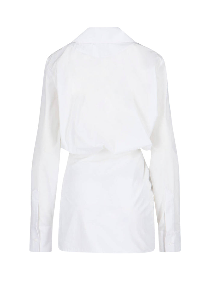 The Attico Dresses White Cotton