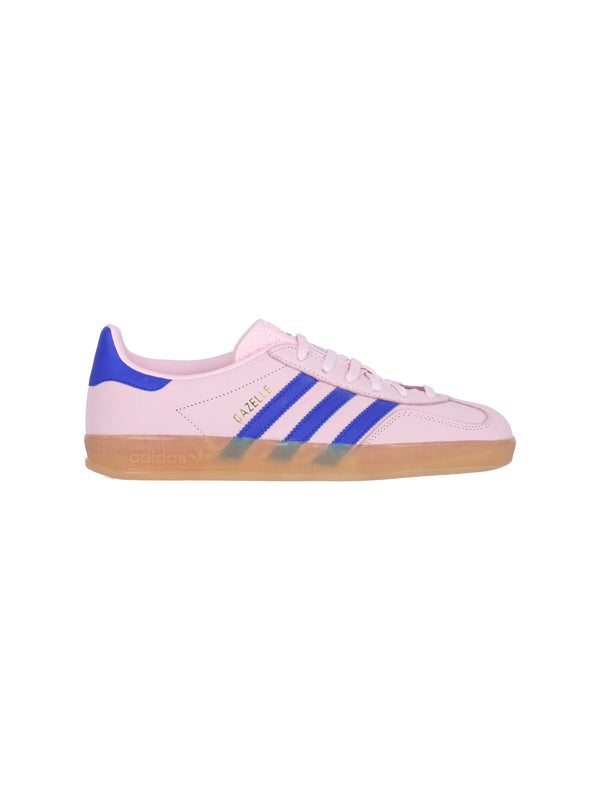 Adidas Smooth leather upper sneaker in pink